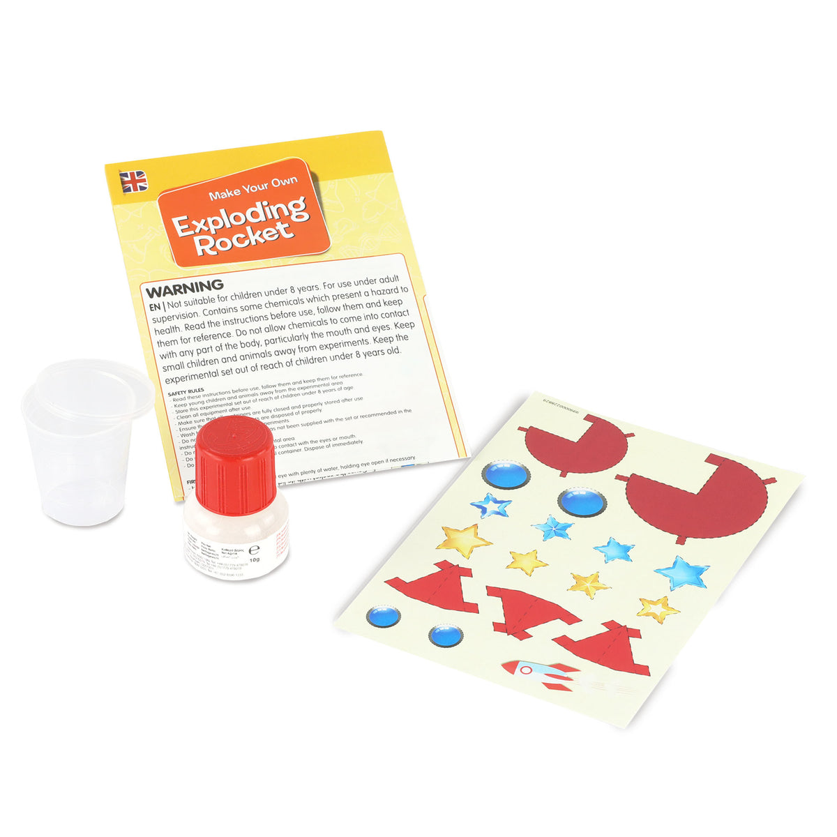 Exploding Rocket! Make Your Own Science Kit