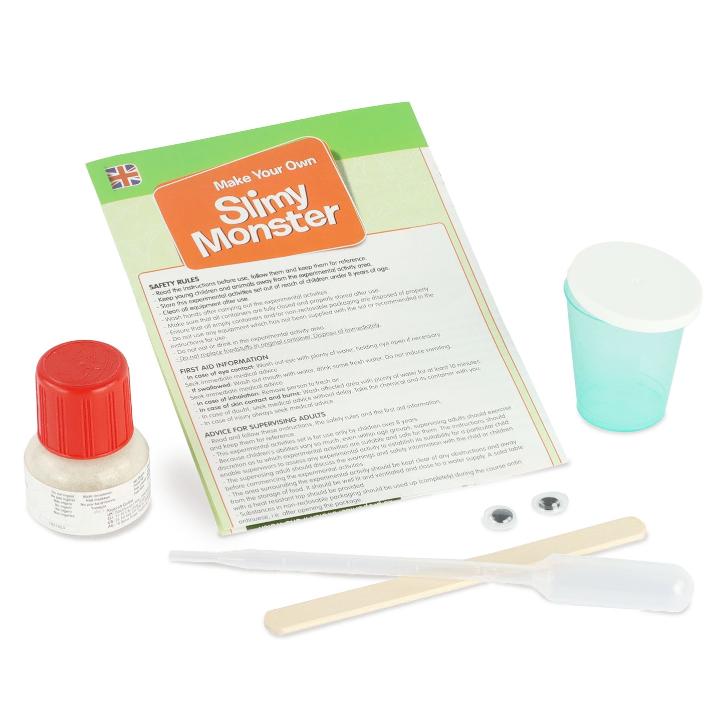 Slimy Monster Make Your Own Science Kit NEW