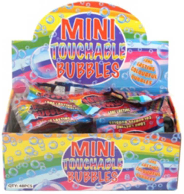 6pcs Mini Touchable Bubbles 3ml 5cm