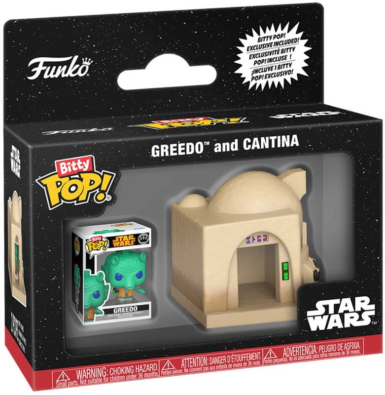 Funko Bitty Pop! Towns Star Wars Greedo and Cantina