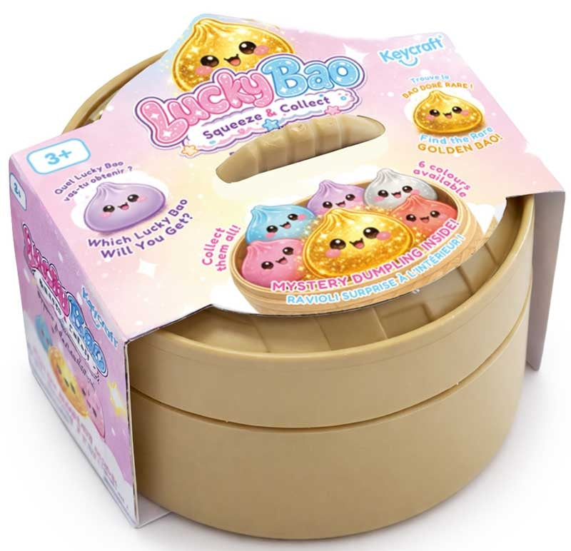 Lucky Bao Mini Collectable Dumpling Viral Toy. 1pc Random