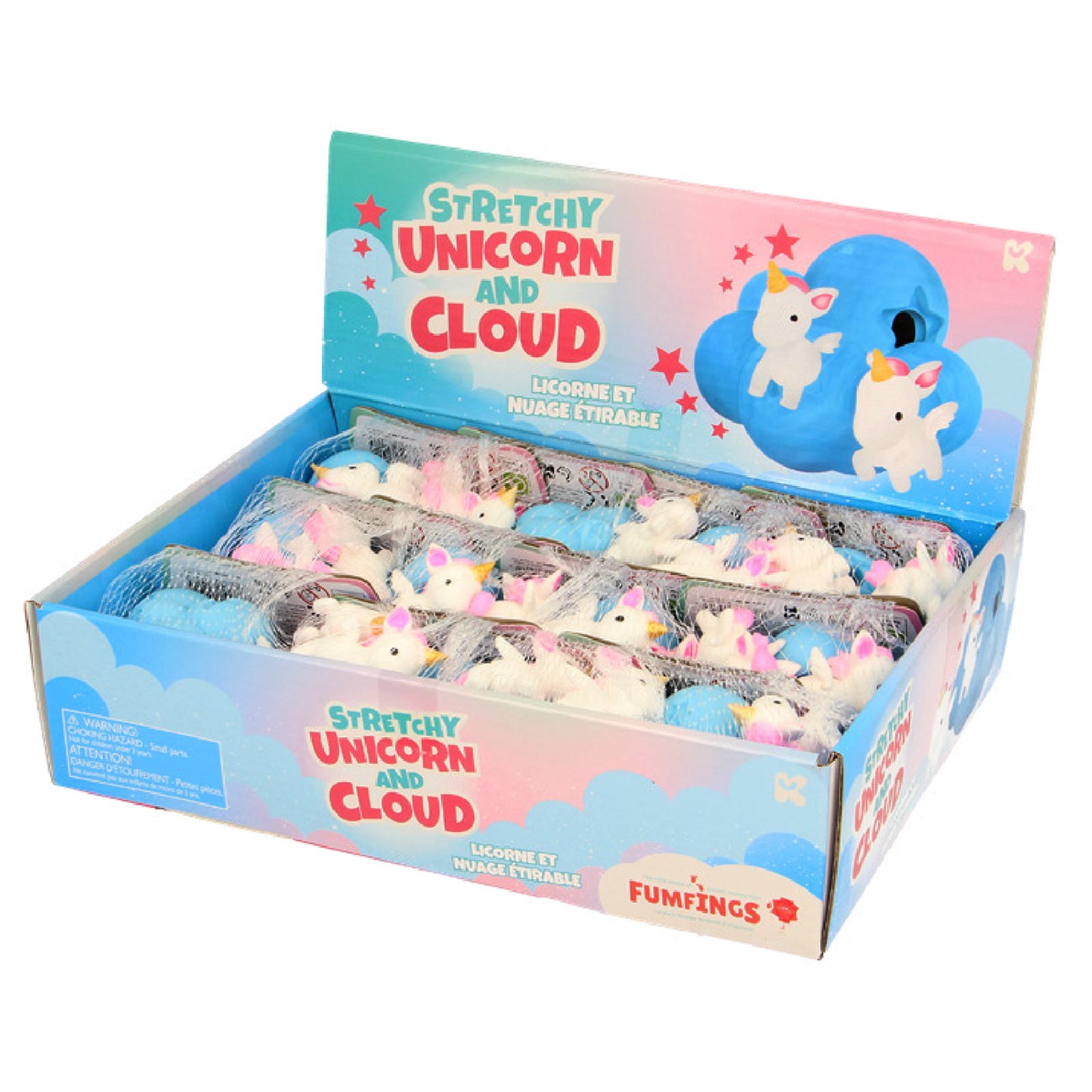 Stretchy Unicorn and Rainbow Cloud NEW
