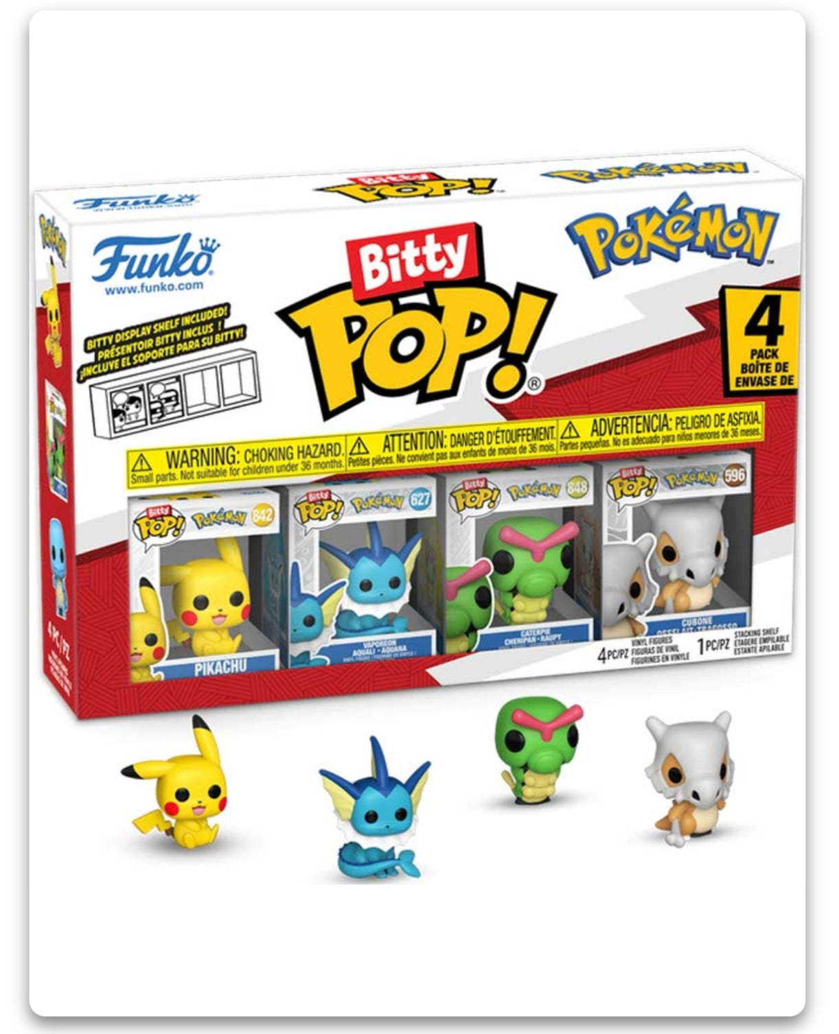 Funko Pop Bitty! Pokemon 4 pack