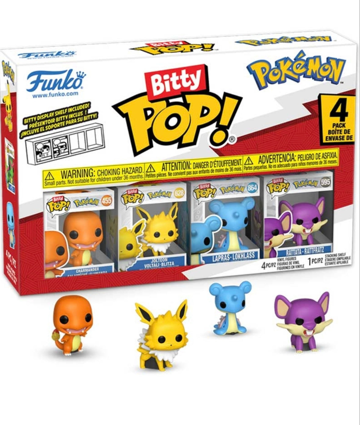 Funko Pop Bitty! Pokemon 4 pack