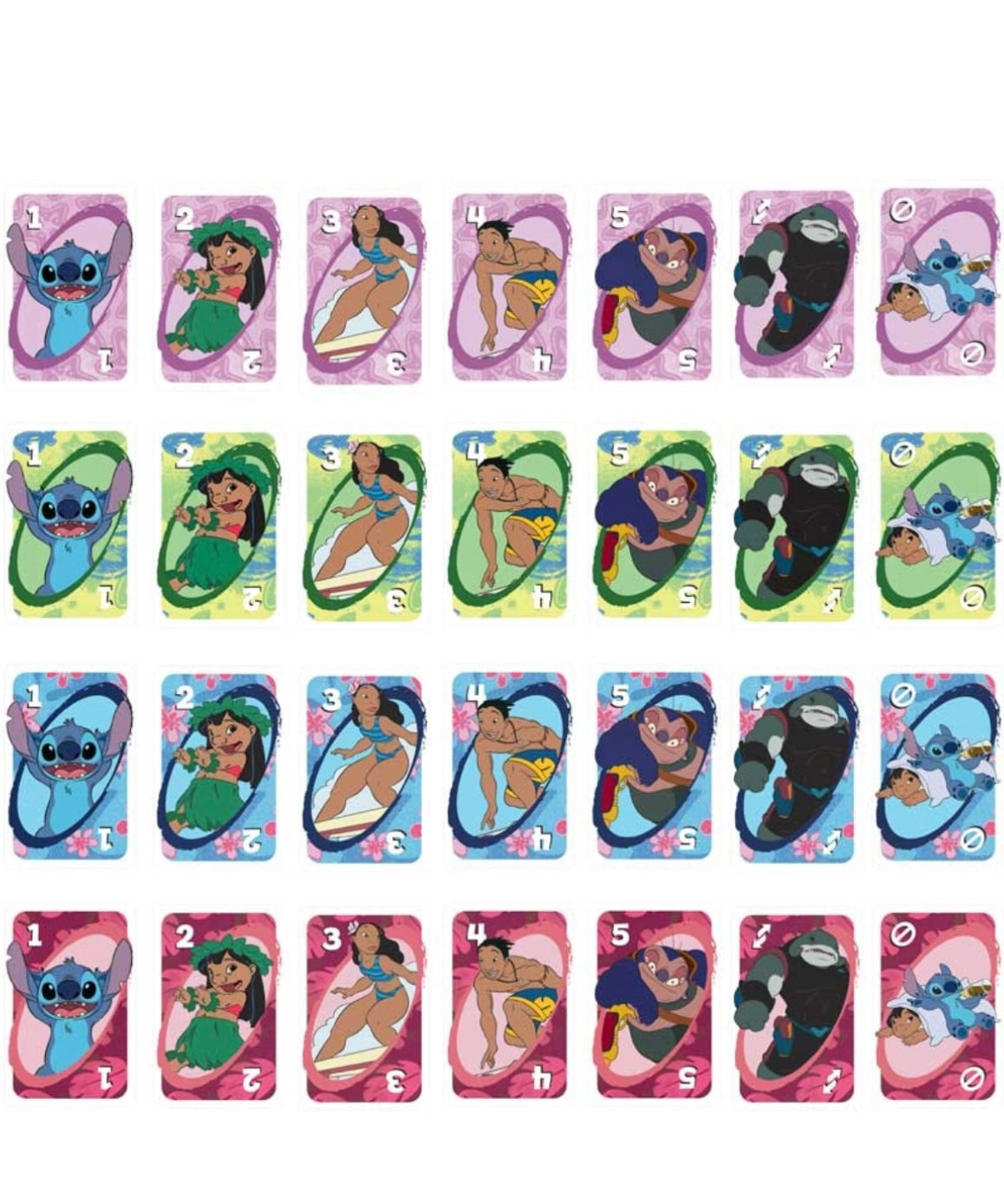 UNO LILO and Stitch Card Game