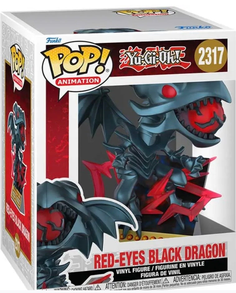 Funko Pop! Premium Yu Gi Oh! Red Eyes Black Dragon Card **PRE-ORDER**