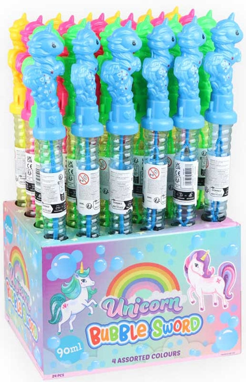 4pcs Unicorn Bubble Wands