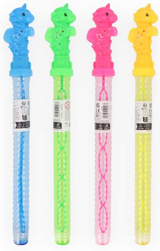 4pcs Unicorn Bubble Wands