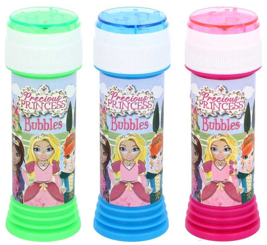 4 Bubble Tubs With Wands 50ml princess Theme with Puzzle.