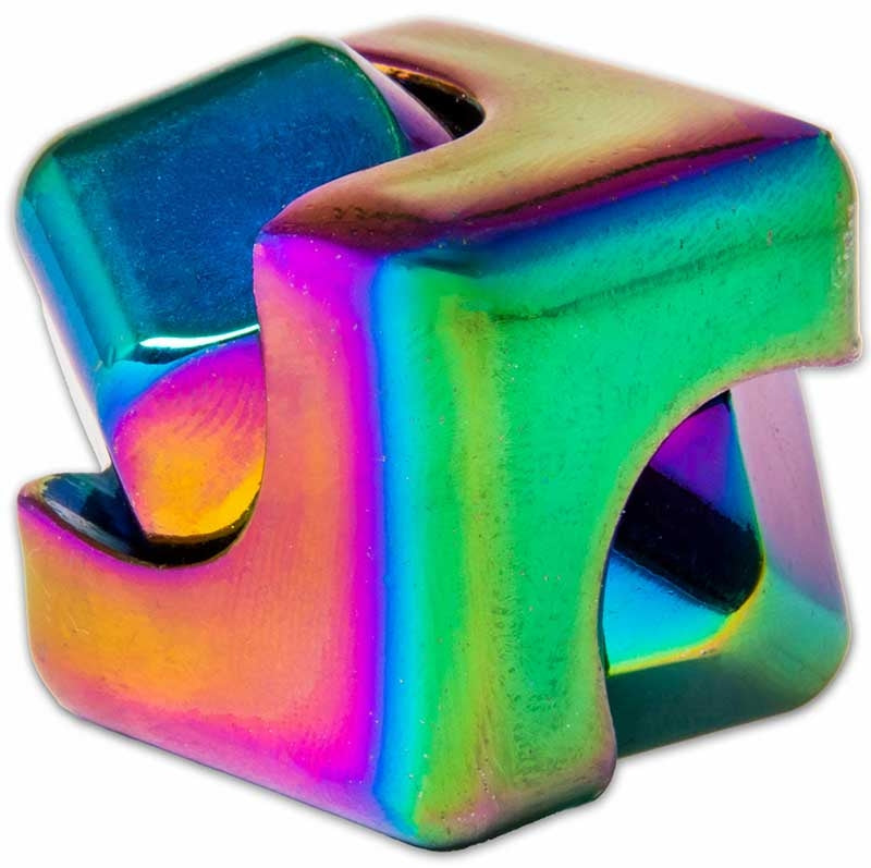 Fidgix Spinning Cube Executive Stress Toy Fidget Toy