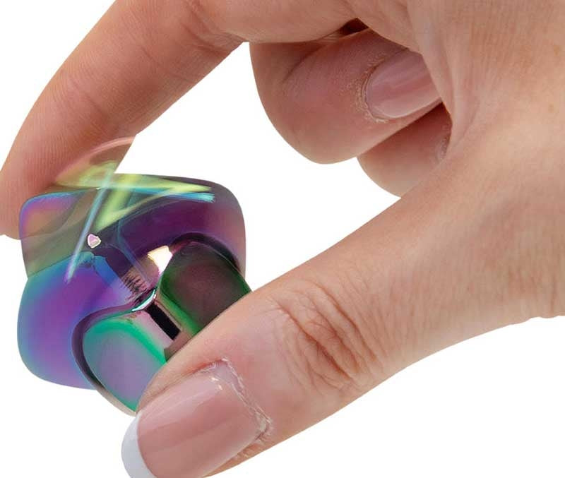 FIDGIX Metal Spinning Fidget Cube Executive Toy