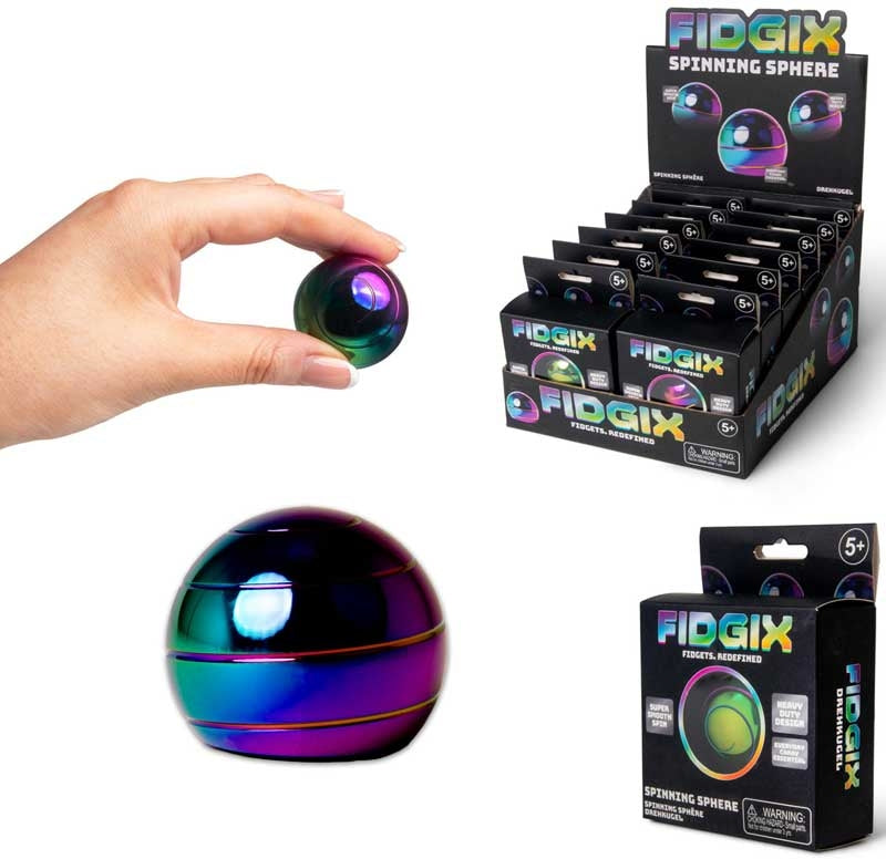 Fidgix Spinning Sphere Executive Toy Fidget Spinner