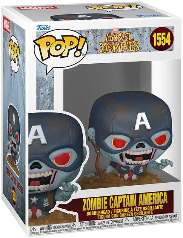 Funko Pop! Marvel MZS4: Zombie Captain America