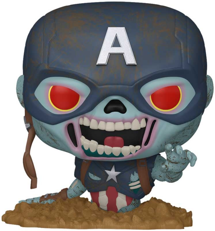 Funko Pop! Marvel MZS4: Zombie Captain America