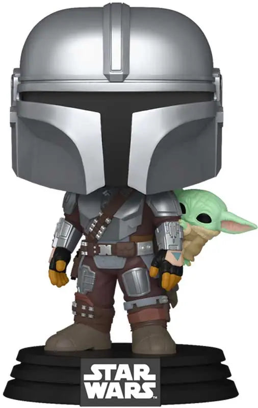 Funko Pop! Star Wars The Mandalorian with Grogu 818