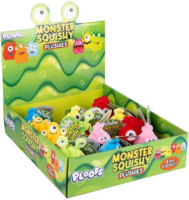 Monster Plush Bead Filled Squishy Assorted
