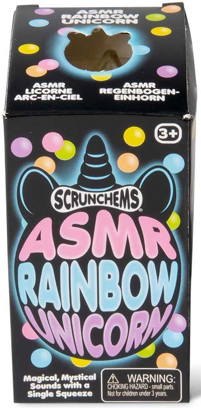 Scrunchems ASMR Rainbow Unicorn Sensory Toy