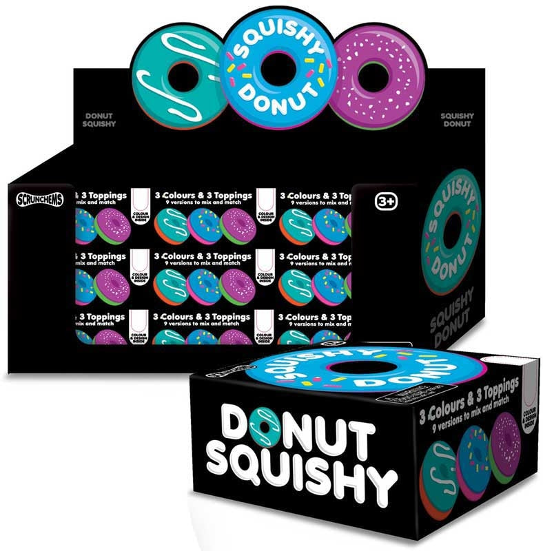 Scrunchems Donut Squishy - 1 Pcs Supplied