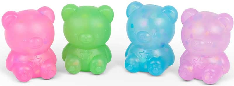 Scrunchems Kind Heart Squish Bear Asstd Colours
