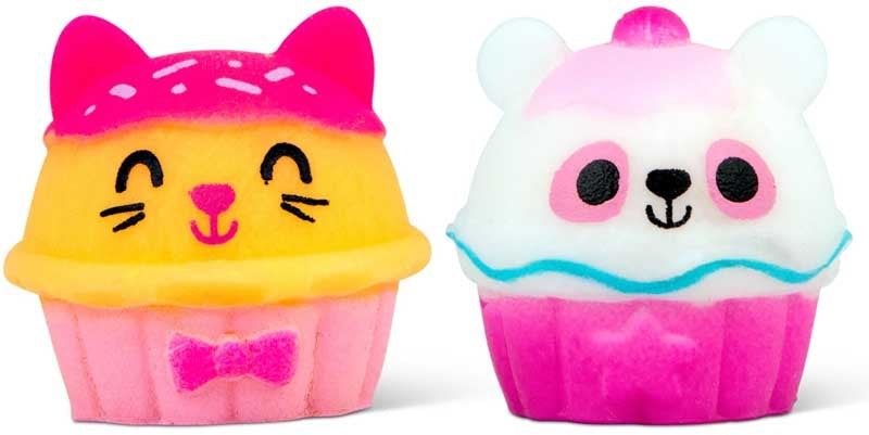 Scrunchems Squishy Buddies Cupcake keyring 1pcs