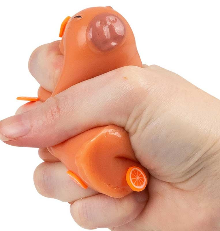 Scrunchems Sticky Squishy Capybara Sensory Toy 1 pcs