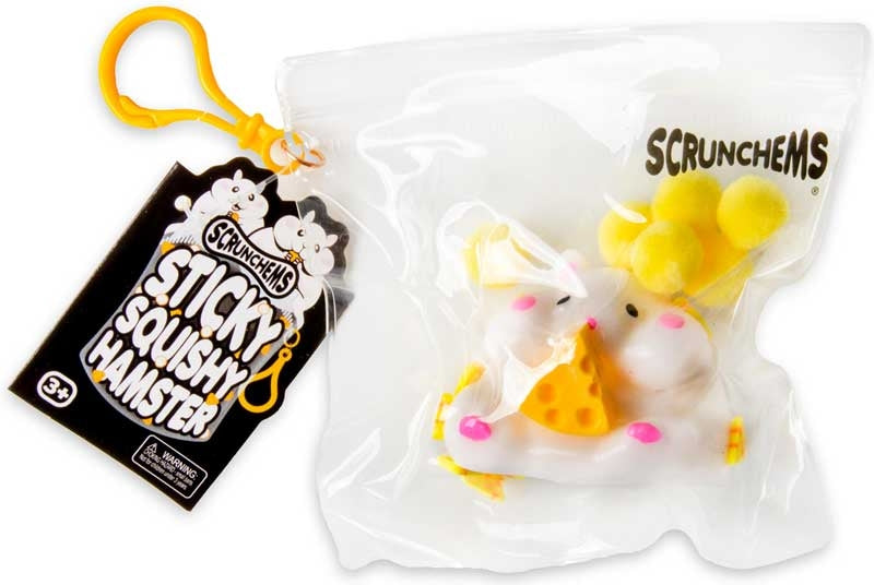 Scrunchems Sticky Squishy Hamster Sensory Toy ASD ADHD
