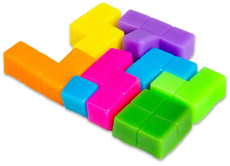 Scunchems Sticky Puzzle Cube Keyring