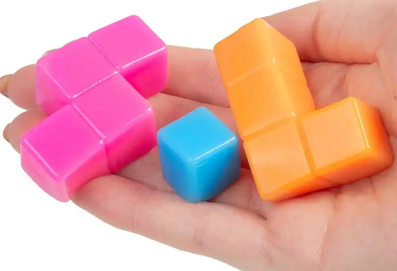 Scunchems Sticky Puzzle Cube Keyring