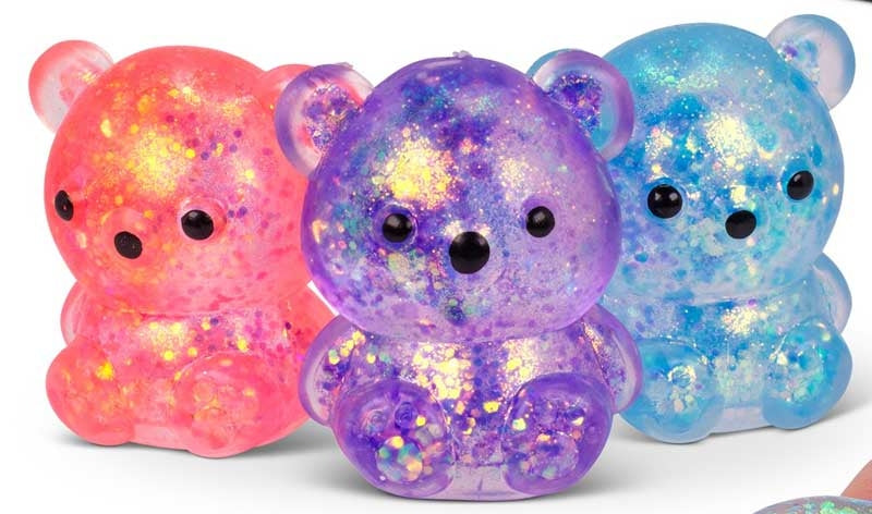 Scrunchems Sugar Diddy Bears 3 pack Assorted Colours