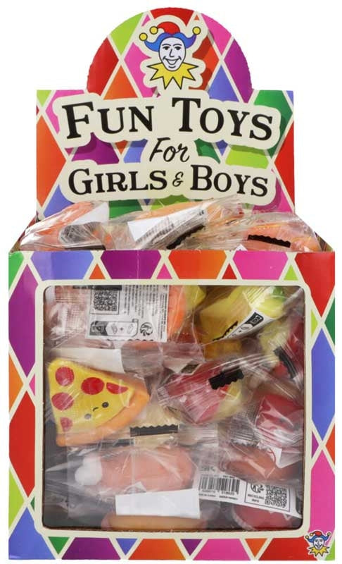 12pcs Mini Fast Food Squishies