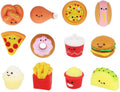 12pcs Mini Fast Food Squishies