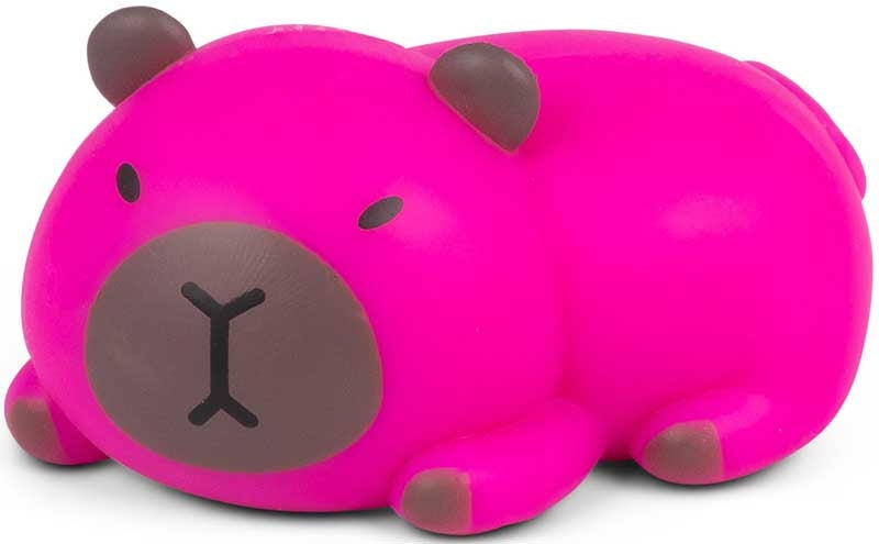 Stretchy Capybara Squeeze Toy Sand Filled. Asstd  Colours